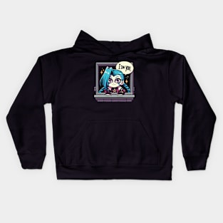 baby jinx arcane Kids Hoodie